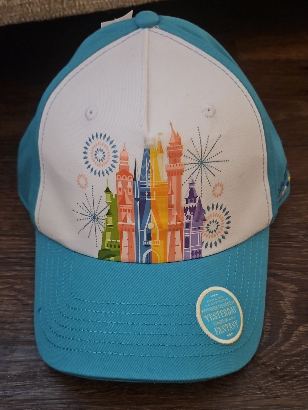 Blue & White DISNEY Castle Baseball Cap